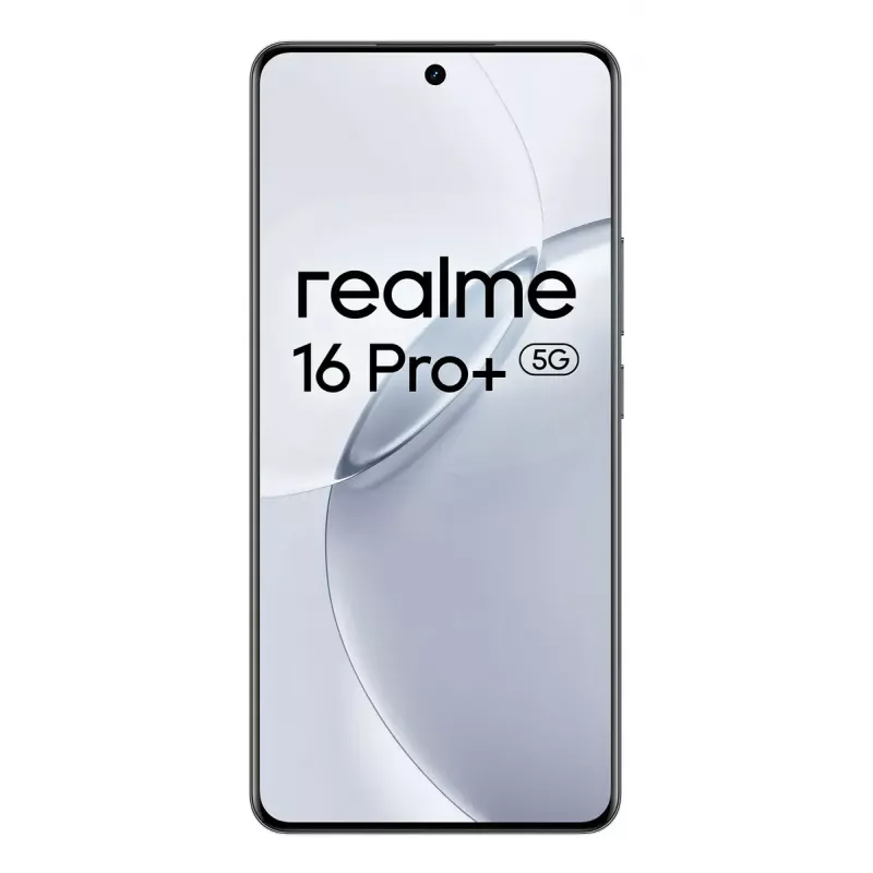Išmanusis telefonas REALME realme 16 Pro+ 6,8 colio 5G Snapdragon 7 Gen 4, 12 GB RAM, 512 GB, 200 MP, 7000 mAh, Pilka