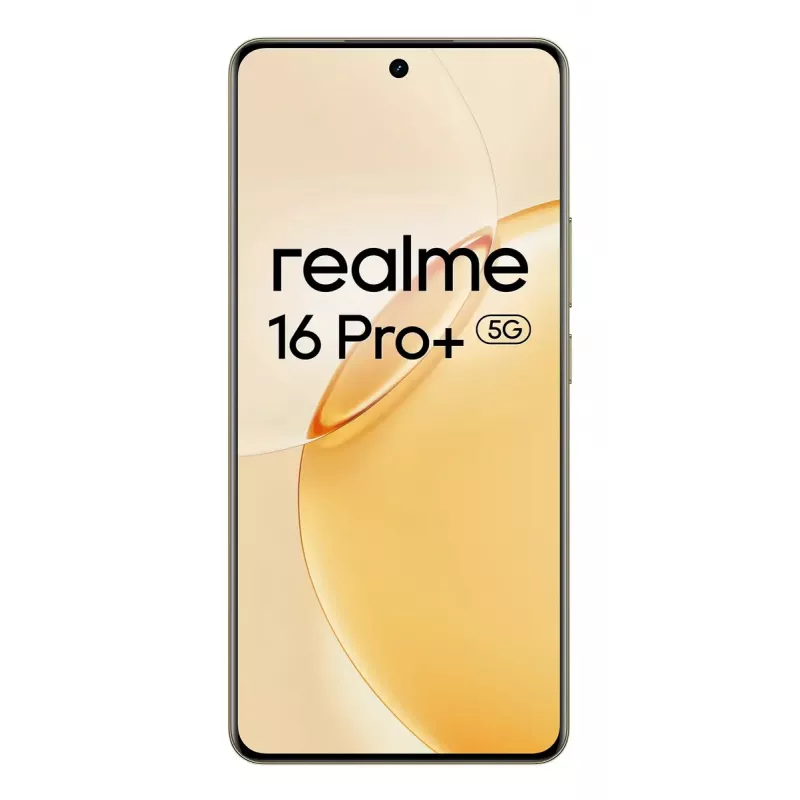Išmanusis telefonas REALME realme 16 Pro+ – 6,8 colio (17,3 cm) 1280×2800, Snapdragon 7 Gen 4, 12 GB RAM, 512 GB, 200 MP, 7000 mAh, Auksinis