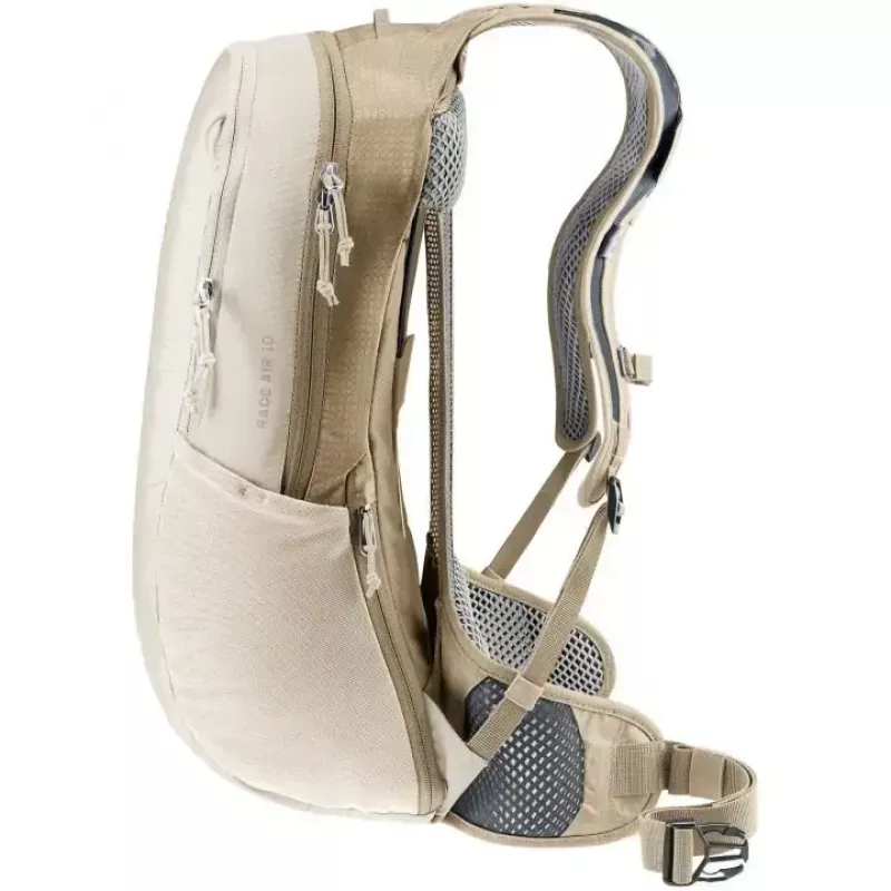 Kuprinė DEUTER Race Air 10 — lengva 10 L dviračių kuprinė, aliuminio/grey akmens spalvos