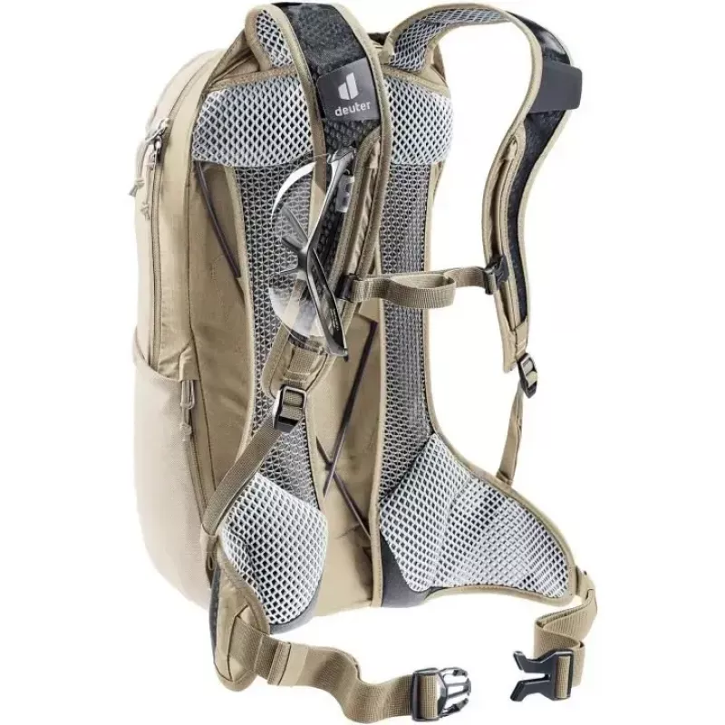 Kuprinė DEUTER Race Air 10 — lengva 10 L dviračių kuprinė, aliuminio/grey akmens spalvos