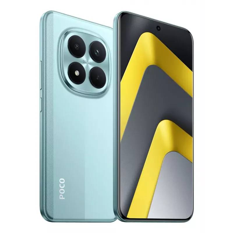 Išmanusis telefonas POCO M8 Pro 5G — 6,83 colio (17,4 cm), Qualcomm 7s Gen 4, 8 GB RAM, 256 GB, 50 MP dviguba kamera, 6500 mAh, Žalia