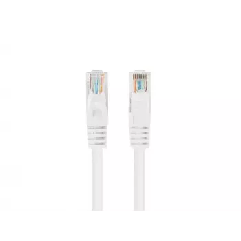 Tinklo kabelis Lanberg PCU6-20CC-0200-W RJ-45 Cat6 2 m Baltas