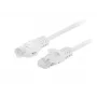 Tinklo kabelis Lanberg PCU6-20CC-0200-W RJ-45 Cat6 2 m Baltas