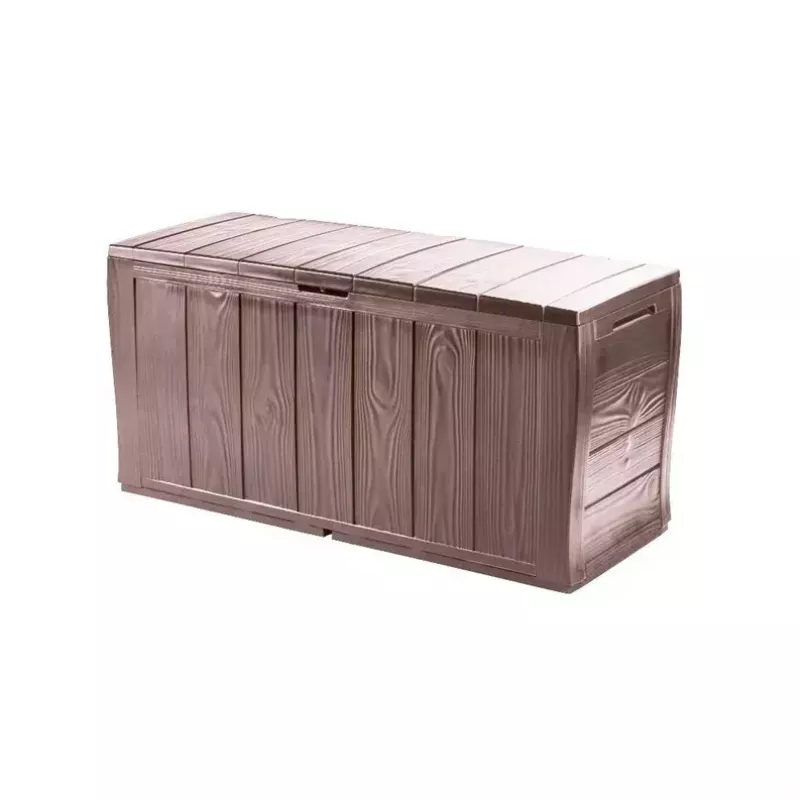 Dėžė laikymui Keter Sherwood stačiakampė dervinė ruda 270L 1170mm
