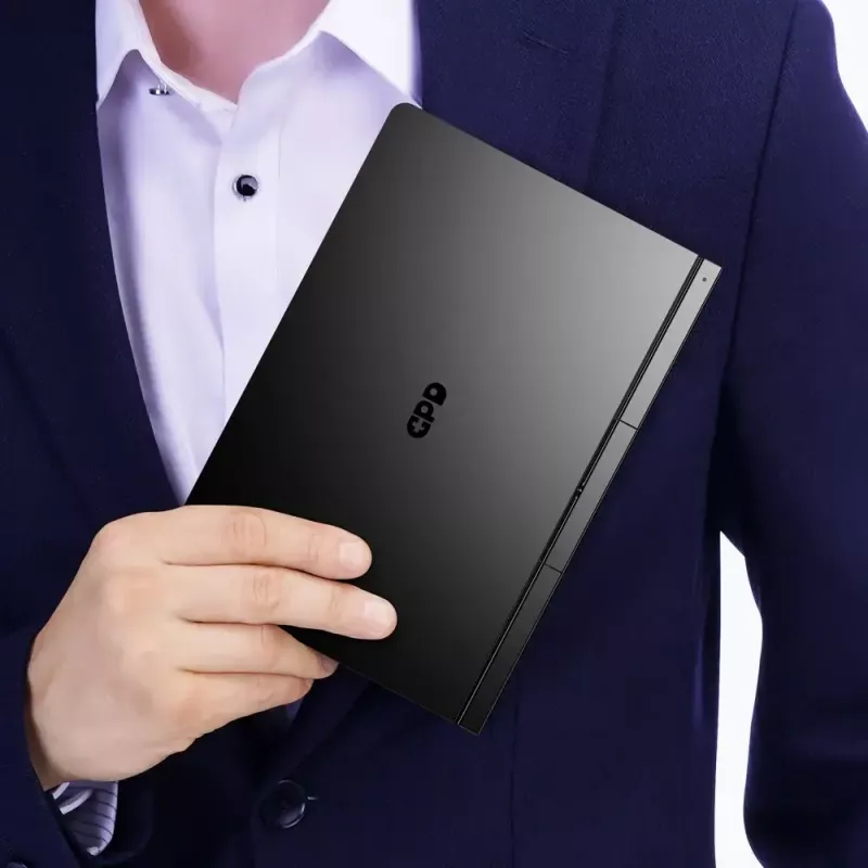 GPD Pocket 4 nešiojamas kompiuteris — AMD Ryzen 7 8840U, 8.8 colių WQXGA 2560×1600 144Hz liečiamas, 16GB DDR5, 1TB NVMe, Radeon 780M, Windows 11, LAN, pirštų atspaudų skaitytuvas, Graphite