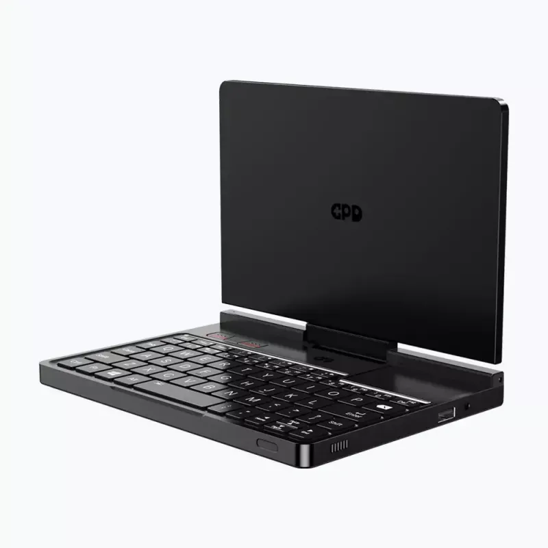 GPD Pocket 4 nešiojamas kompiuteris — AMD Ryzen 7 8840U, 8.8 colių WQXGA 2560×1600 144Hz liečiamas, 16GB DDR5, 1TB NVMe, Radeon 780M, Windows 11, LAN, pirštų atspaudų skaitytuvas, Graphite