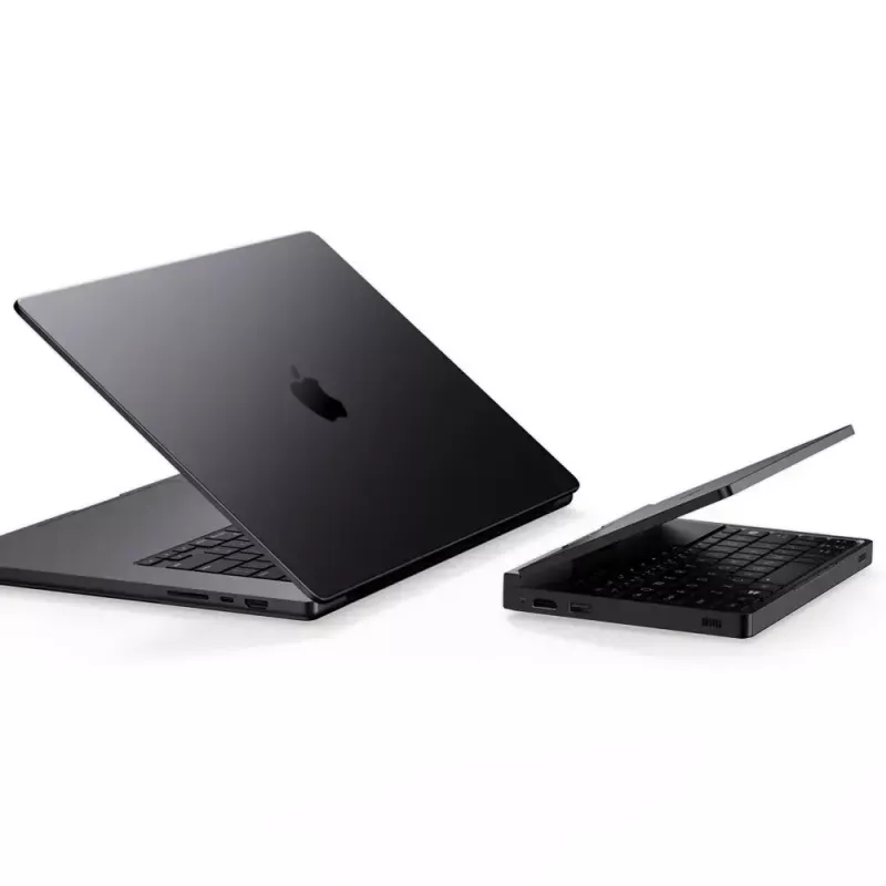 GPD Pocket 4 nešiojamas kompiuteris — AMD Ryzen 7 8840U, 8.8 colių WQXGA 2560×1600 144Hz liečiamas, 16GB DDR5, 1TB NVMe, Radeon 780M, Windows 11, LAN, pirštų atspaudų skaitytuvas, Graphite