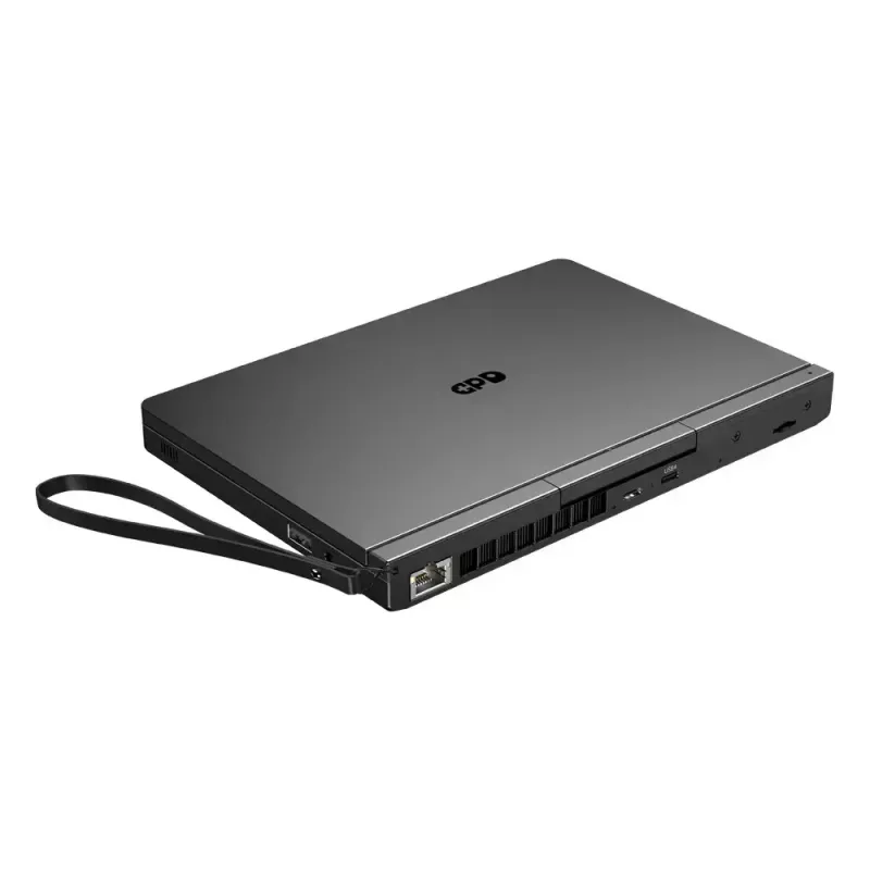 GPD Pocket 4 nešiojamas kompiuteris — AMD Ryzen 7 8840U, 8.8 colių WQXGA 2560×1600 144Hz liečiamas, 16GB DDR5, 1TB NVMe, Radeon 780M, Windows 11, LAN, pirštų atspaudų skaitytuvas, Graphite