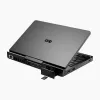 GPD Pocket 4 nešiojamas kompiuteris — AMD Ryzen 7 8840U, 8.8 colių WQXGA 2560×1600 144Hz liečiamas, 16GB DDR5, 1TB NVMe, Radeon 780M, Windows 11, LAN, pirštų atspaudų skaitytuvas, Graphite