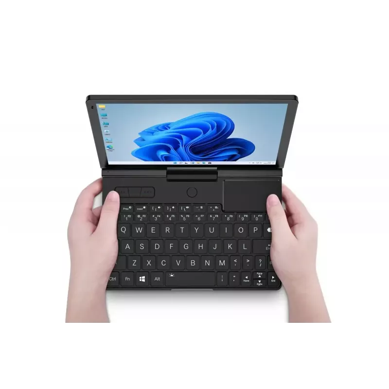 Nešiojamas kompiuteris GPD Pocket 3K1 — 8 colių WUXGA liečiamas ekranas, Intel i3-1125G4, 16 GB RAM, 512 GB NVMe, Win 11, LAN, HDMI, BT 5.3