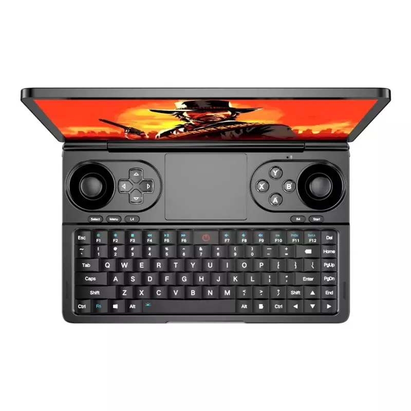 Nešiojamas kompiuteris GPD WinMini HX370 — 7 colių FHD 120Hz liečiamas, AMD Ryzen AI 9 HX370, 32 GB DDR5, 2 TB NVMe, Radeon 890M, Win 11, Juodas