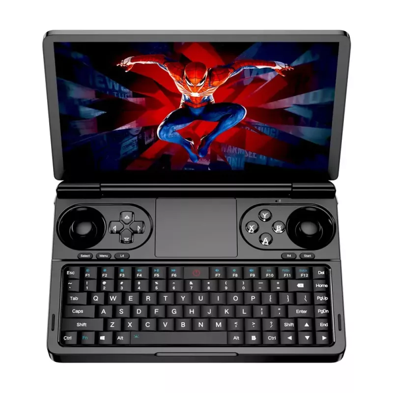 Nešiojamas kompiuteris GPD WinMini HX370 — 7 colių FHD 120Hz liečiamas, AMD Ryzen AI 9 HX370, 32 GB DDR5, 2 TB NVMe, Radeon 890M, Win 11, Juodas