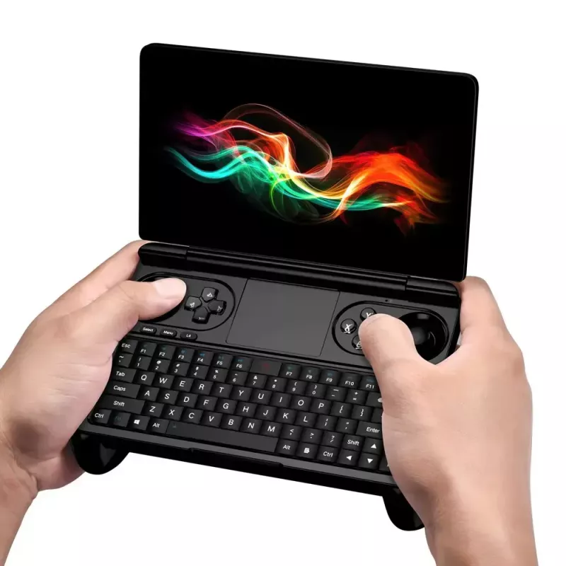 Nešiojamas kompiuteris GPD WinMini HX370 — 7 colių FHD 120Hz liečiamas, AMD Ryzen AI 9 HX370, 32 GB DDR5, 2 TB NVMe, Radeon 890M, Win 11, Juodas