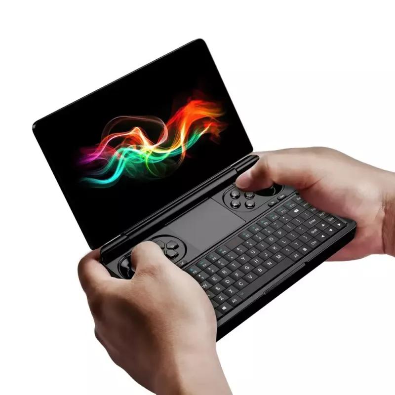 Nešiojamas kompiuteris GPD WinMini HX370 — 7 colių FHD 120Hz liečiamas, AMD Ryzen AI 9 HX370, 32 GB DDR5, 2 TB NVMe, Radeon 890M, Win 11, Juodas