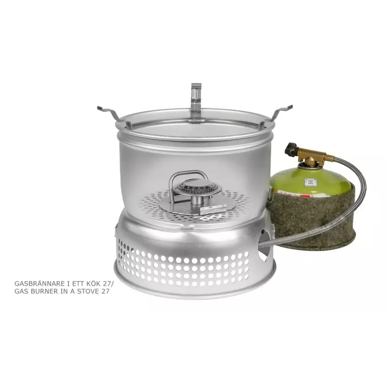 Trangia 27-1 UL alkoholinė viryklė (modelis 140271) – lengvas spiritinis kaitintuvas žygiams