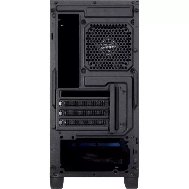 Korpusas Inter-Tech H-606 Micro Tower juodas
