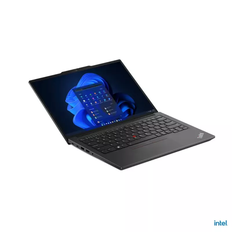 Nešiojamas kompiuteris Lenovo ThinkPad E14 Gen 5 (Intel) i7-1355U, 14 colių WUXGA liečiamas, 16 GB, 512 GB SSD, Windows 11 Pro, grafitas