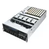 Stovo serveris ASUS ESC8000A-E13P (4U) — LGA 6096, AMD EPYC, iki 3 TB DDR5, 24 DIMM, 3200W maitinimo blokas, 10GbE