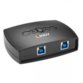 Lindy 2 Portų USB 3.0 Jungiklis