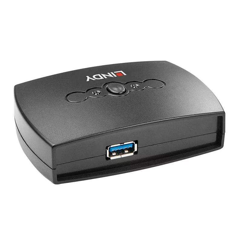 Lindy 2 Portų USB 3.0 Jungiklis
