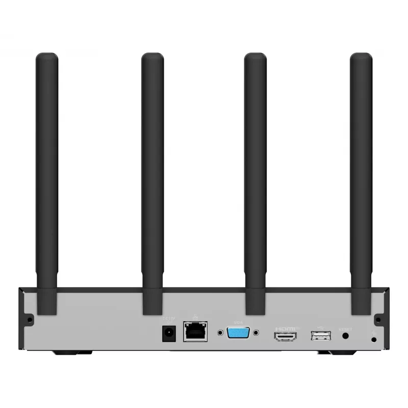 Tinklo vaizdo registratorius IMOU N110W - 10 kanalų Wi-Fi 6 NVR, maks. 2592x1944, dviejų dažnių Wi-Fi, SATA diskas iki 16 TB, 10/100 eterneto sąsaja, juodas