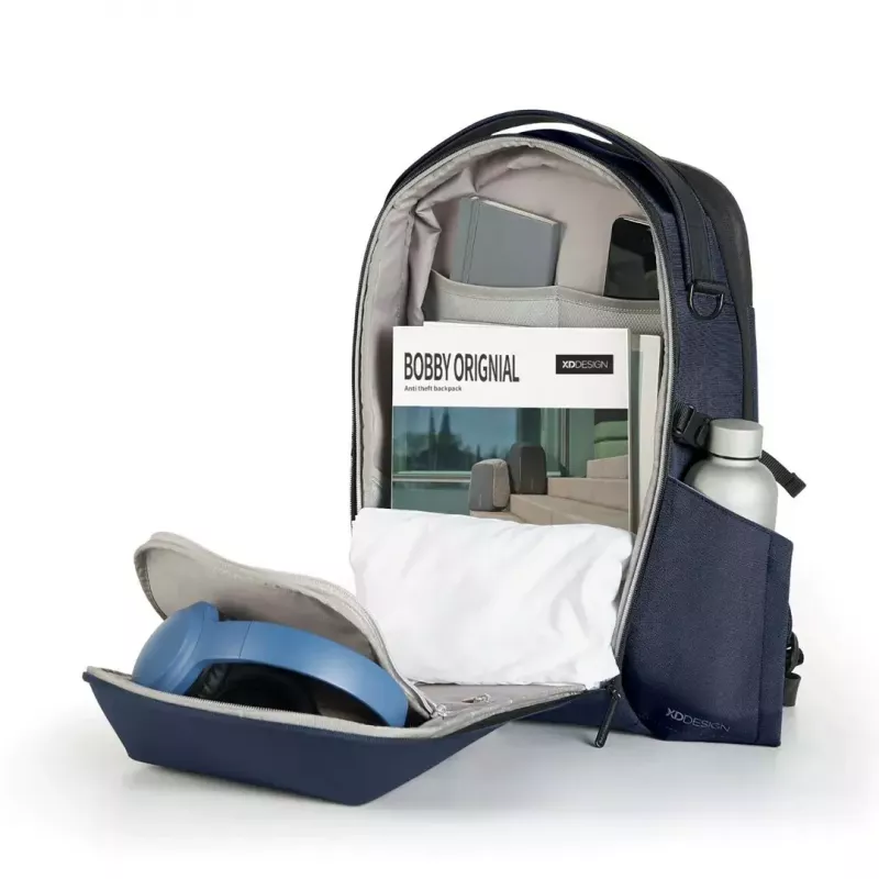 Kuprinė nešiojamam kompiuteriui XDDESIGN Bizz Navy, vandeniui atspari, lengva, modelis P705.935