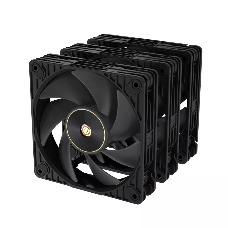 ASUS ProArt PF120 ventiliatorius juodas 12 cm 3 vnt. (triple pack)