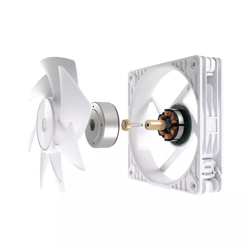 ASUS ProArt PF120 ventiliatorius PWM White 3in1 kompiuterio korpusui 12 cm 3 vnt.
