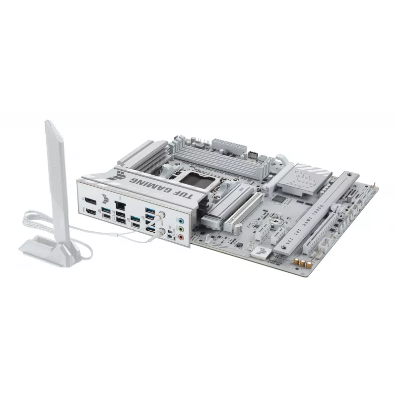 Pagrindinė plokštė ASUS TUF GAMING B850-PRO WIFI7 W NEO – AMD B850, Socket AM5, ATX, DDR5, Wi-Fi 7, 2,5GbE