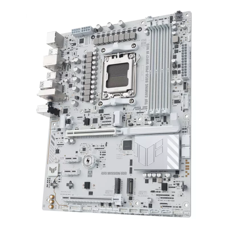 Pagrindinė plokštė ASUS TUF GAMING B850-PRO WIFI7 W NEO – AMD B850, Socket AM5, ATX, DDR5, Wi-Fi 7, 2,5GbE