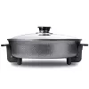 Grill keptuvė Tristar PZ-2963 daugiafunkcinė apvali juoda 30 cm