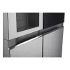 Šaldytuvas šalia šaldiklio LG GSGV81PYLL, 635 L bendras, šaldytuvas 416 L, šaldiklis 219 L, metalinis sidabras