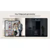 Šaldytuvas šalia šaldiklio LG GSGV81PYLL, 635 L bendras, šaldytuvas 416 L, šaldiklis 219 L, metalinis sidabras