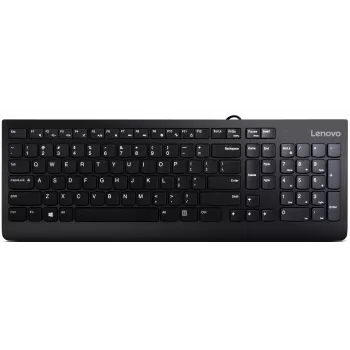 Lenovo 300 klaviatūra USB universali QWERTY JAV anglų juoda