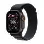Apple Watch Ultra 3 GPS + Cellular 49mm Juodo titano korpusas Juoda Alpine Loop Didelis
