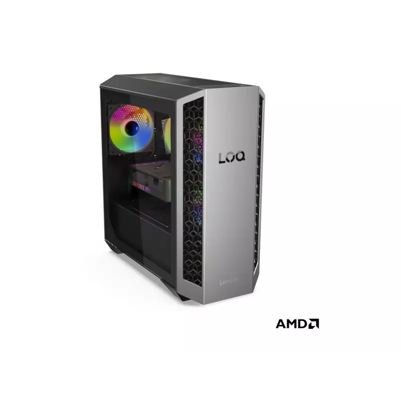Stalinis kompiuteris Lenovo LOQ 26ADR10 — AMD Ryzen 7 8745HX, 32 GB DDR5 (2x16GB), 1000 GB, NVIDIA GeForce RTX 5070, Windows 11 Home