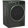 Džiovinimo mašina BEKO B5T89243M – laisvai pastatoma, priekinio pakrovimo, su šilumos siurbliu, 9 kg, juoda, 598×672×846 mm