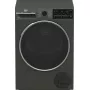 Džiovinimo mašina BEKO B5T89243M – laisvai pastatoma, priekinio pakrovimo, su šilumos siurbliu, 9 kg, juoda, 598×672×846 mm