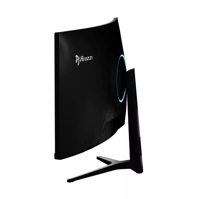 34 colių lenktas monitorius Arozzi Nova – 34 colių (86,4 cm), 3440×1440, 21:9, VA LED, 1 ms, VESA, įmontuoti garsiakalbiai, juodas