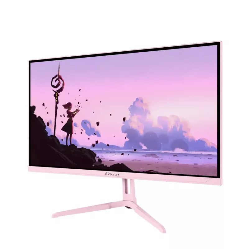 Monitorius Arozzi Nova 24 colių (60,5 cm) Full HD 1920x1080 LED 1 ms 16:9 Rožinis VESA Įmontuoti garsiakalbiai