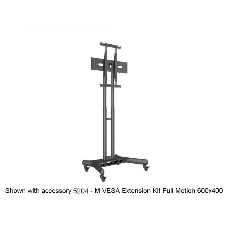 Multibrackets M Public Floorstand Basic 150 mobilus stovas su lentyna ir kameros laikikliu