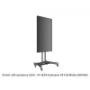 Multibrackets M Public Floorstand Basic 150 mobilus stovas su lentyna ir kameros laikikliu