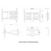Multibrackets M Universal Flexarm Pro 125kg Super Duty Plus laikiklis