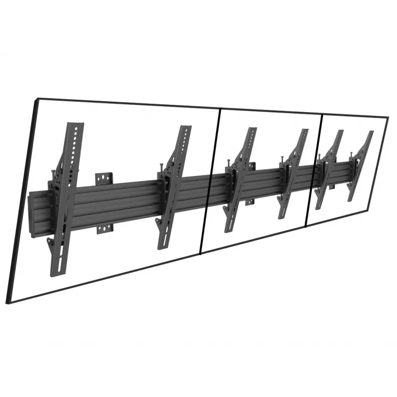 Sieninis laikiklis Multibrackets M Wallmount Pro MBW3U Tilt Black