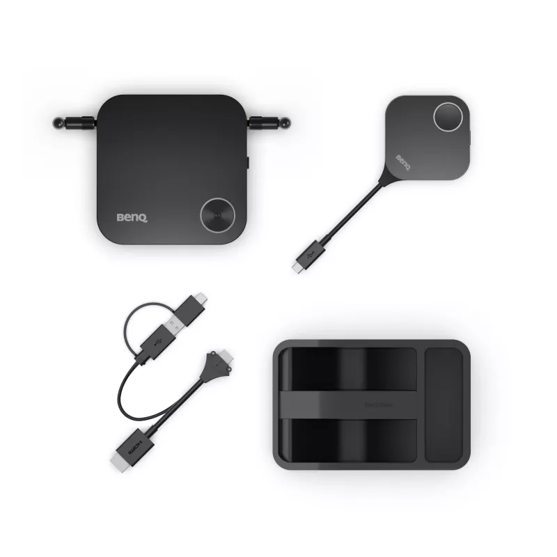 Belaidė pristatymų sistema BenQ InstaShow WDC15 HDMI stalinis juoda
