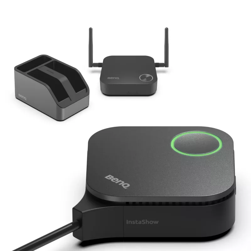Belaidė pristatymų sistema BenQ InstaShow WDC15 HDMI stalinis juoda
