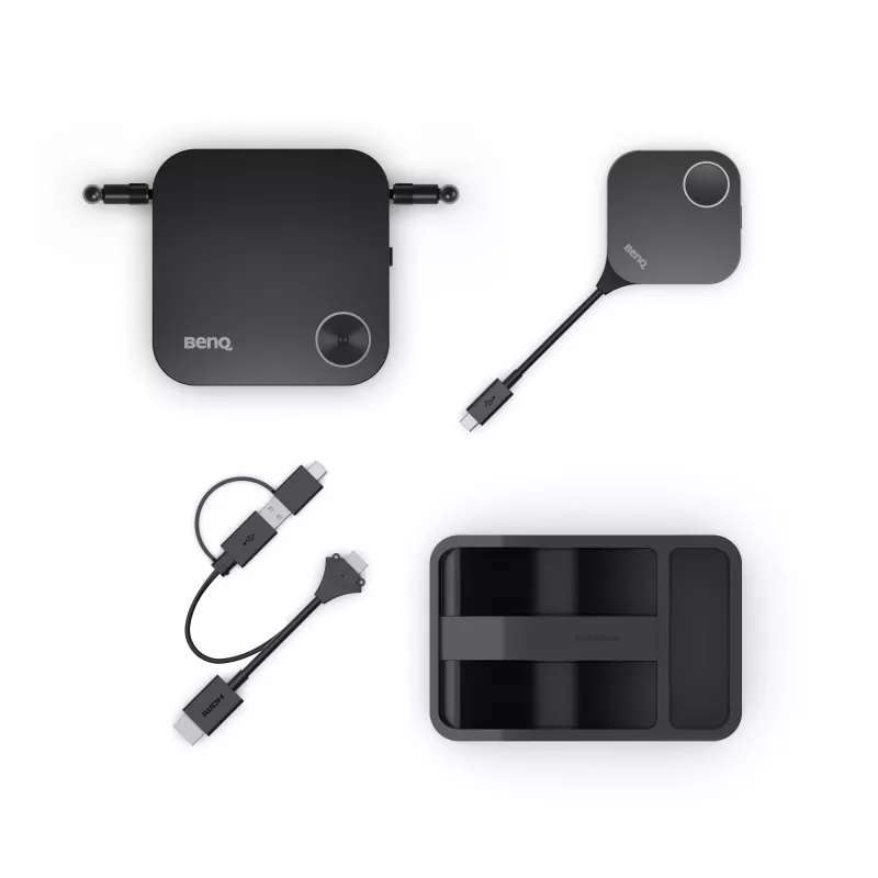 Belaidė pristatymų sistema BenQ InstaShow WDC15 HDMI stalinis juoda