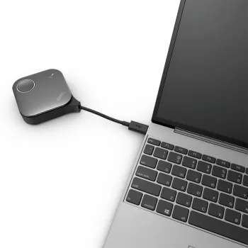 Belaidė prezentacijų sistema BenQ InstaShow VS25 HDMI Desktop, Wi‑Fi 6, iki 2400 Mbps, išorinė antena, juoda