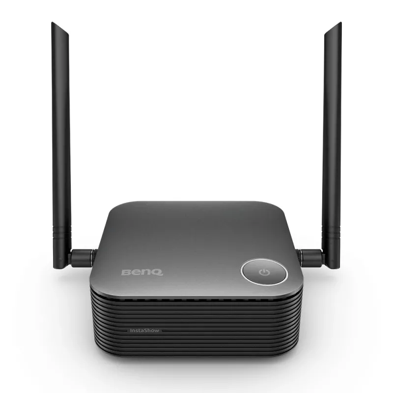 Belaidė prezentacijų sistema BenQ InstaShow VS25 HDMI Desktop, Wi‑Fi 6, iki 2400 Mbps, išorinė antena, juoda
