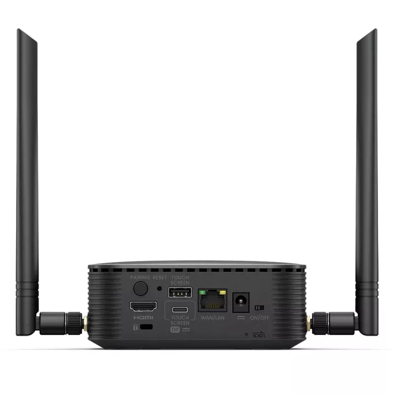 Belaidė prezentacijų sistema BenQ InstaShow VS25 HDMI Desktop, Wi‑Fi 6, iki 2400 Mbps, išorinė antena, juoda